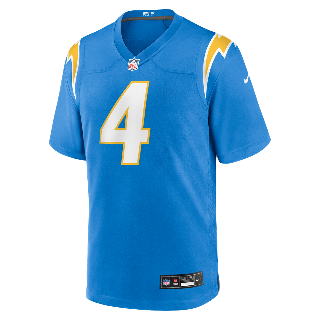 Tarheeb Still Los Angeles Chargers Game Jersey - Powder Blue
