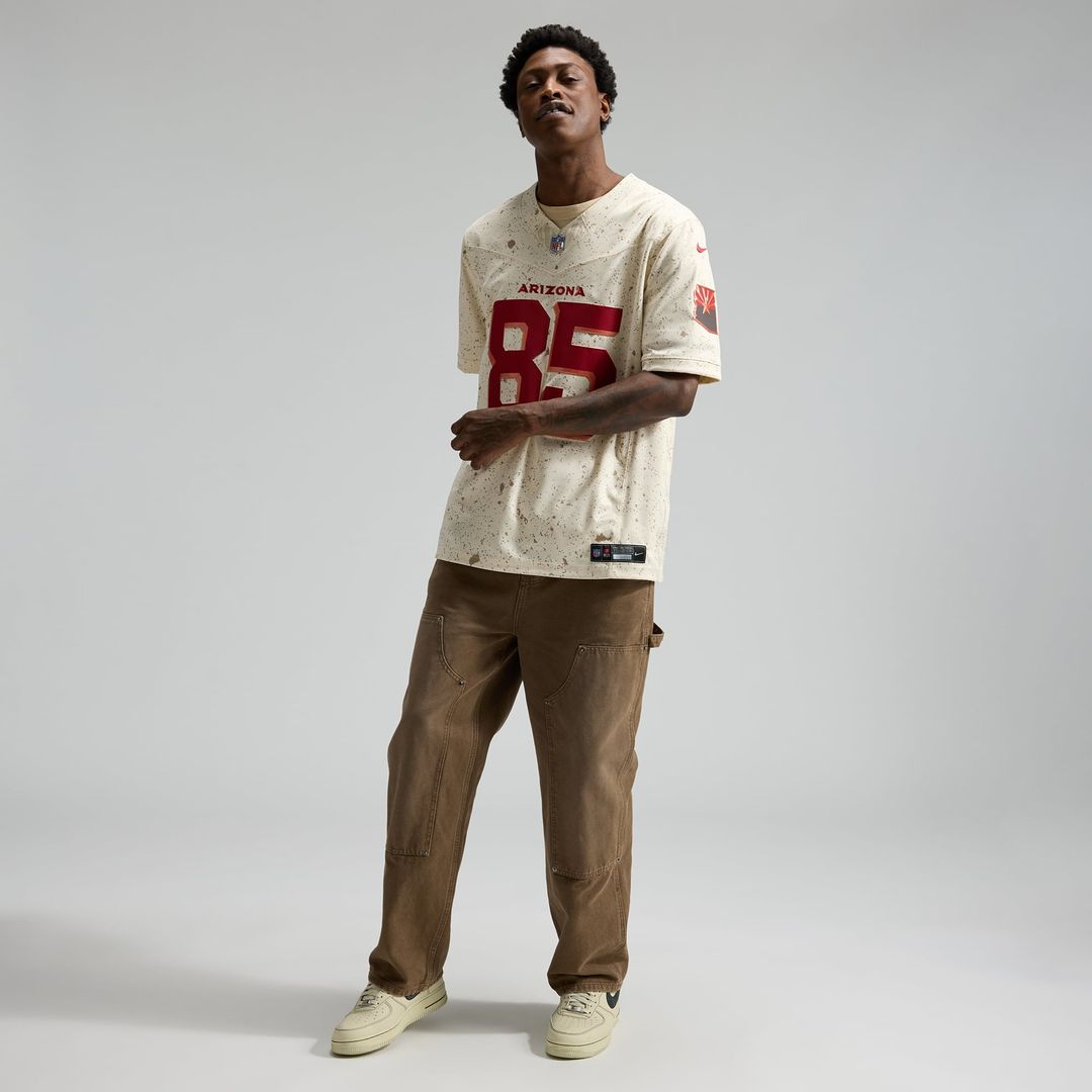Trey McBride Arizona Cardinals Rivalries Collection Stitched Limited Jersey - Natural