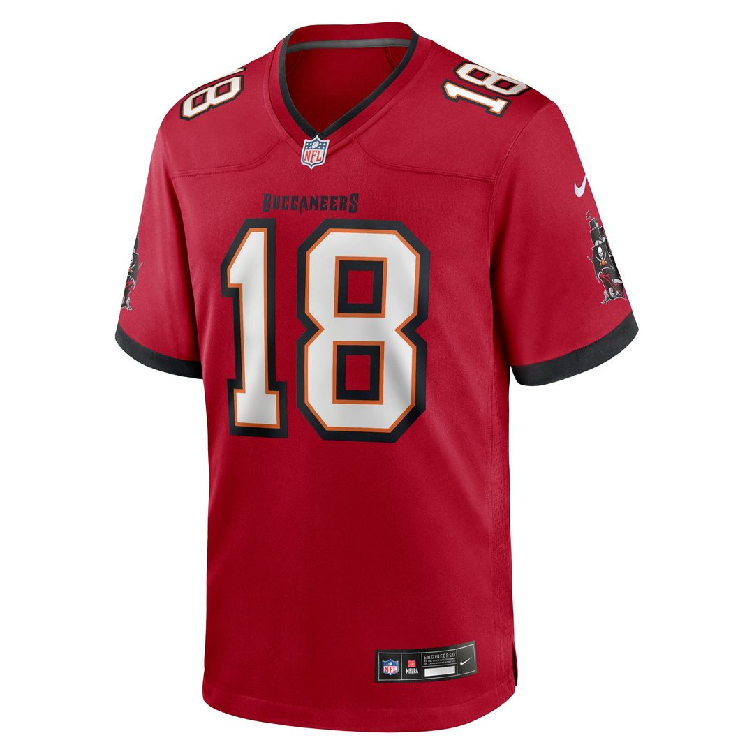 Josh Williams Tampa Bay Buccaneers Game Jersey - Red