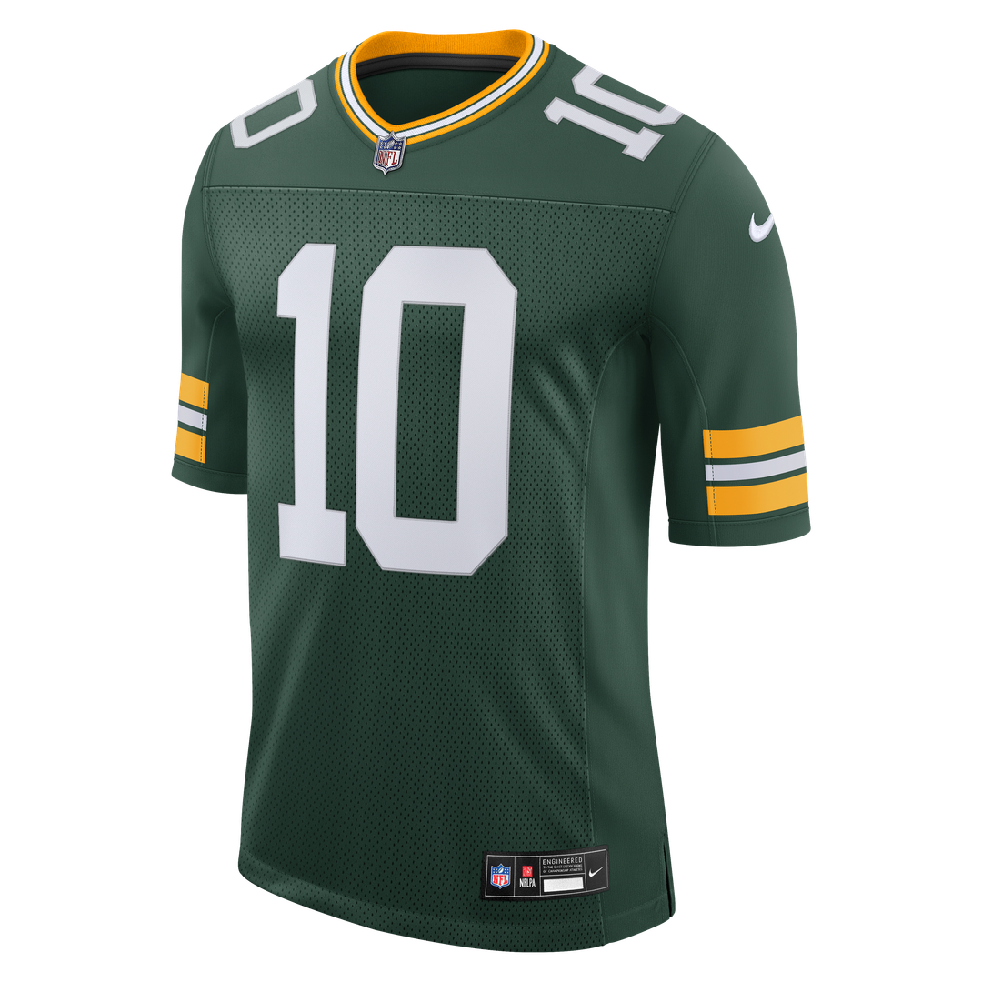 Jordan Love Green Bay Packers Vapor Untouchable Stitched Limited Jersey - Green