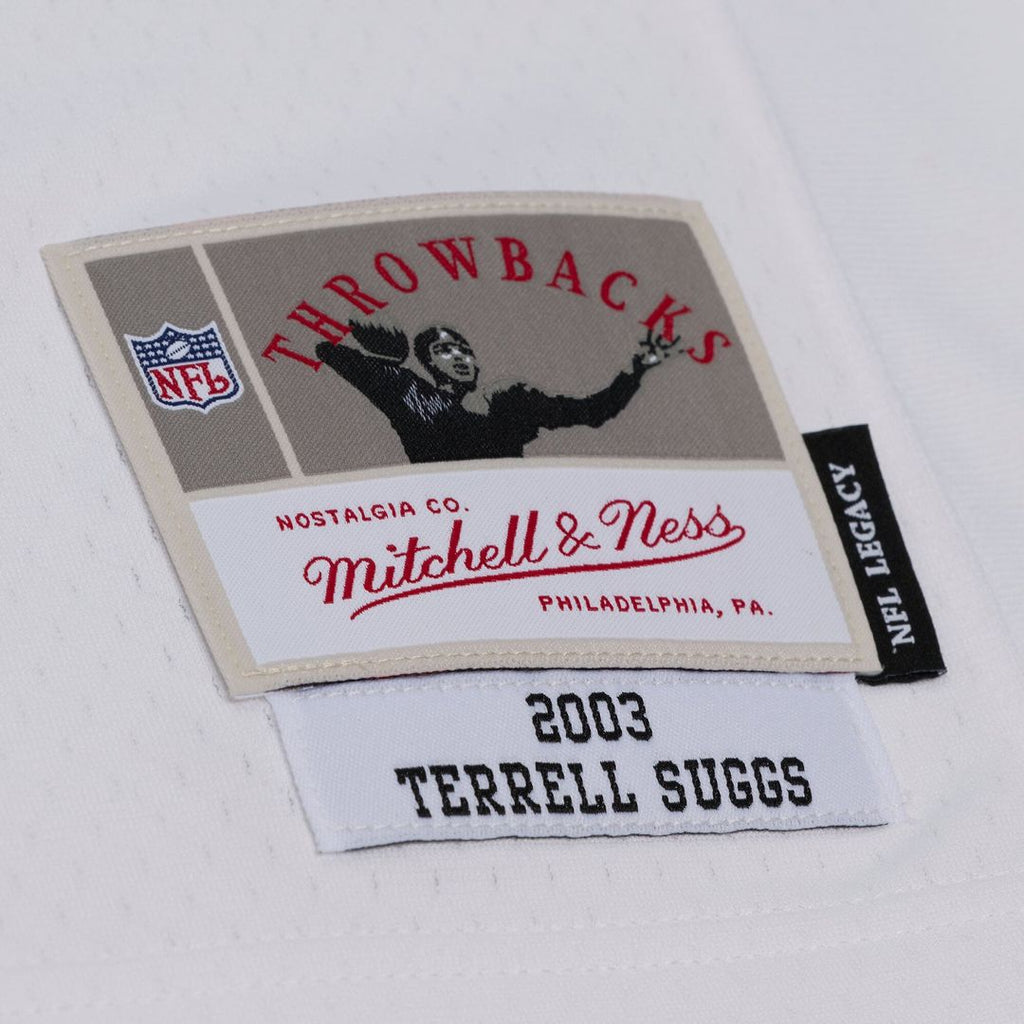 Terrell Suggs Baltimore Ravens 2003 Legacy Replica Jersey - White