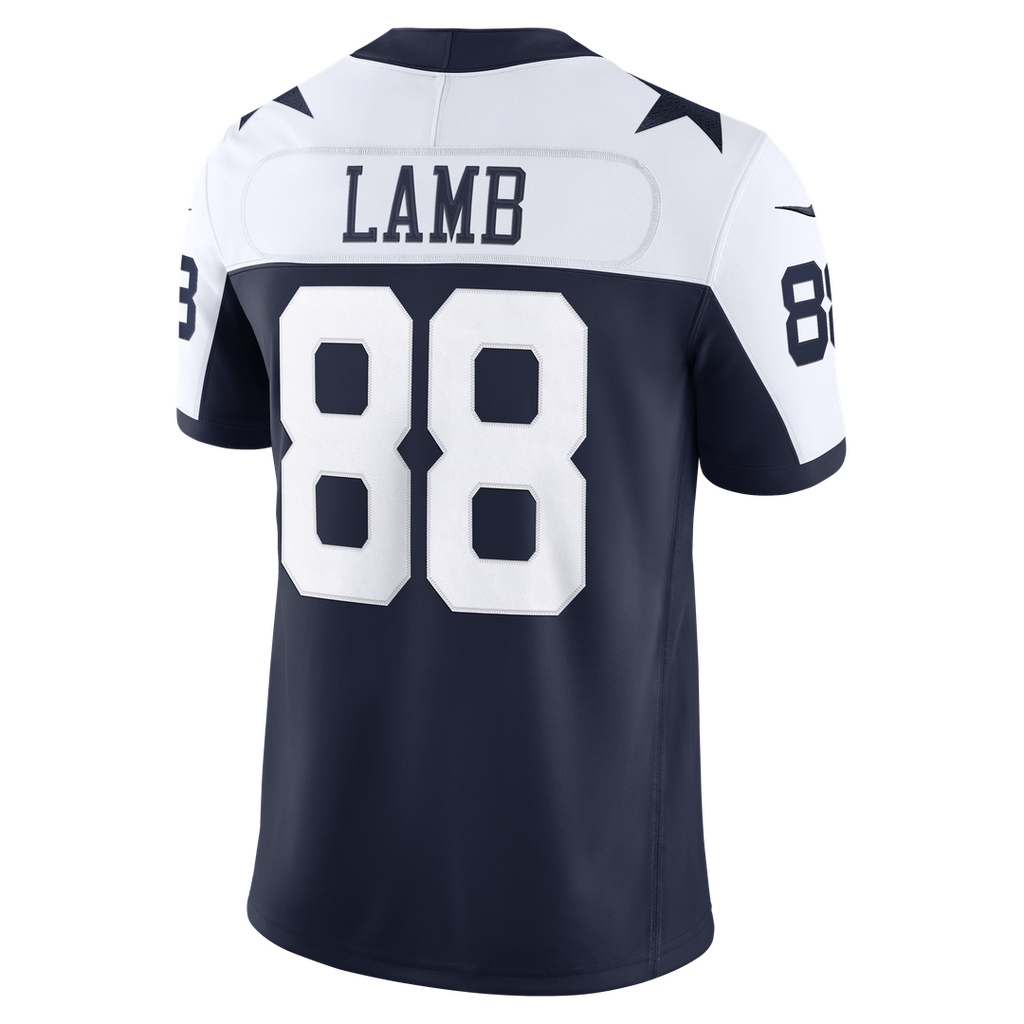 CeeDee Lamb Dallas Cowboys Alternate Vapor F.U.S.E. Stitched Limited Jersey - Navy