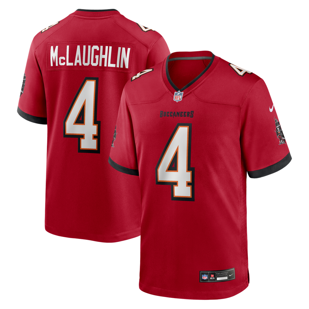 Chase McLaughlin Tampa Bay Buccaneers Game Jersey - Red