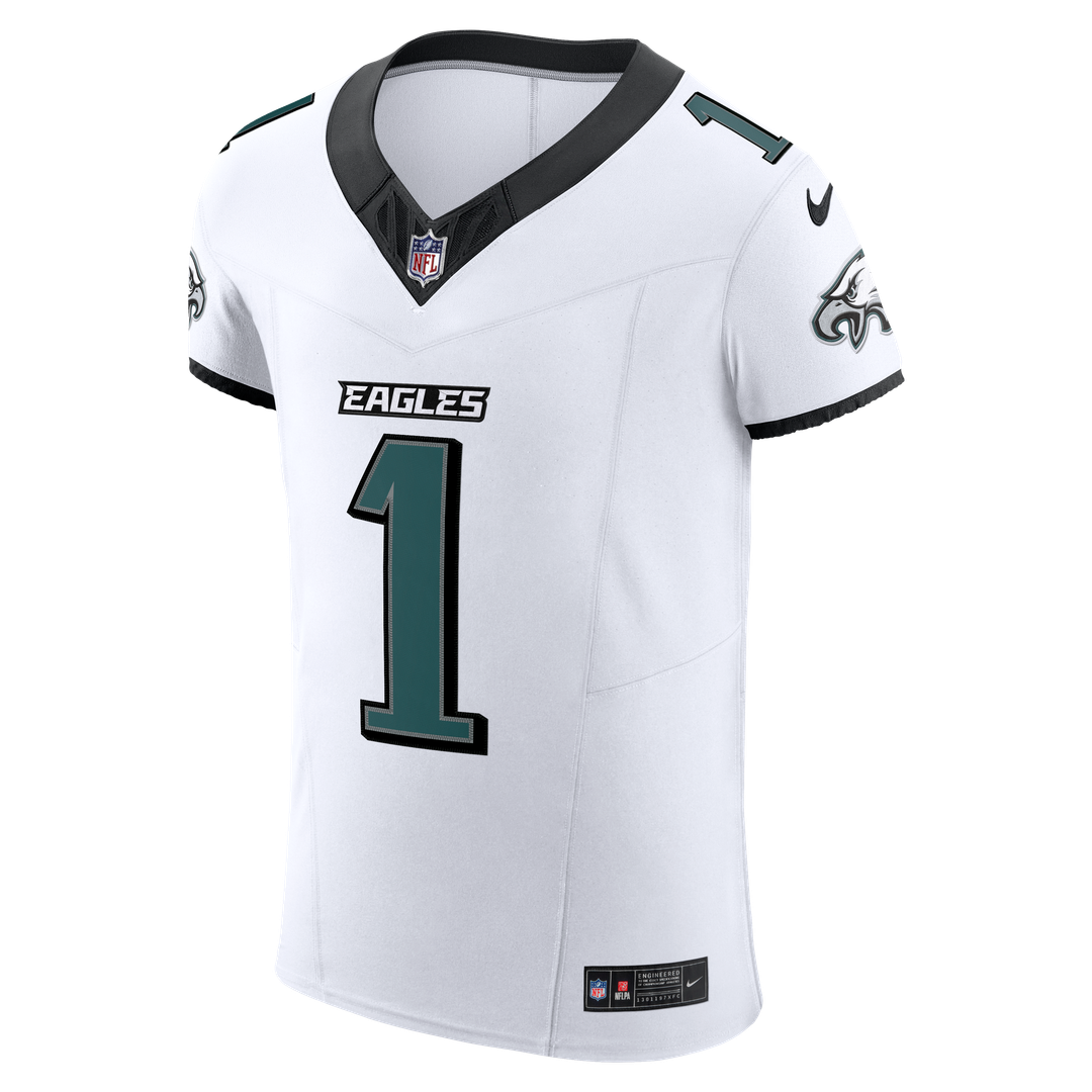 Jalen Hurts Philadelphia Eagles Vapor F.U.S.E. Elite Jersey - White