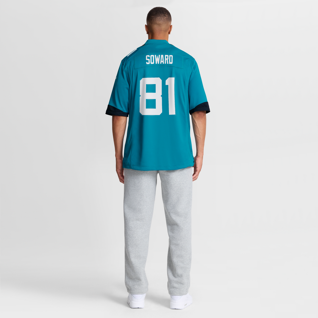 R. Jay Soward Jacksonville Jaguars Game Jersey - Teal
