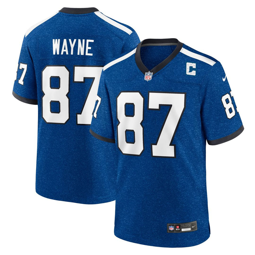 Reggie Wayne Indianapolis Colts Alternate Game Jersey - Blue