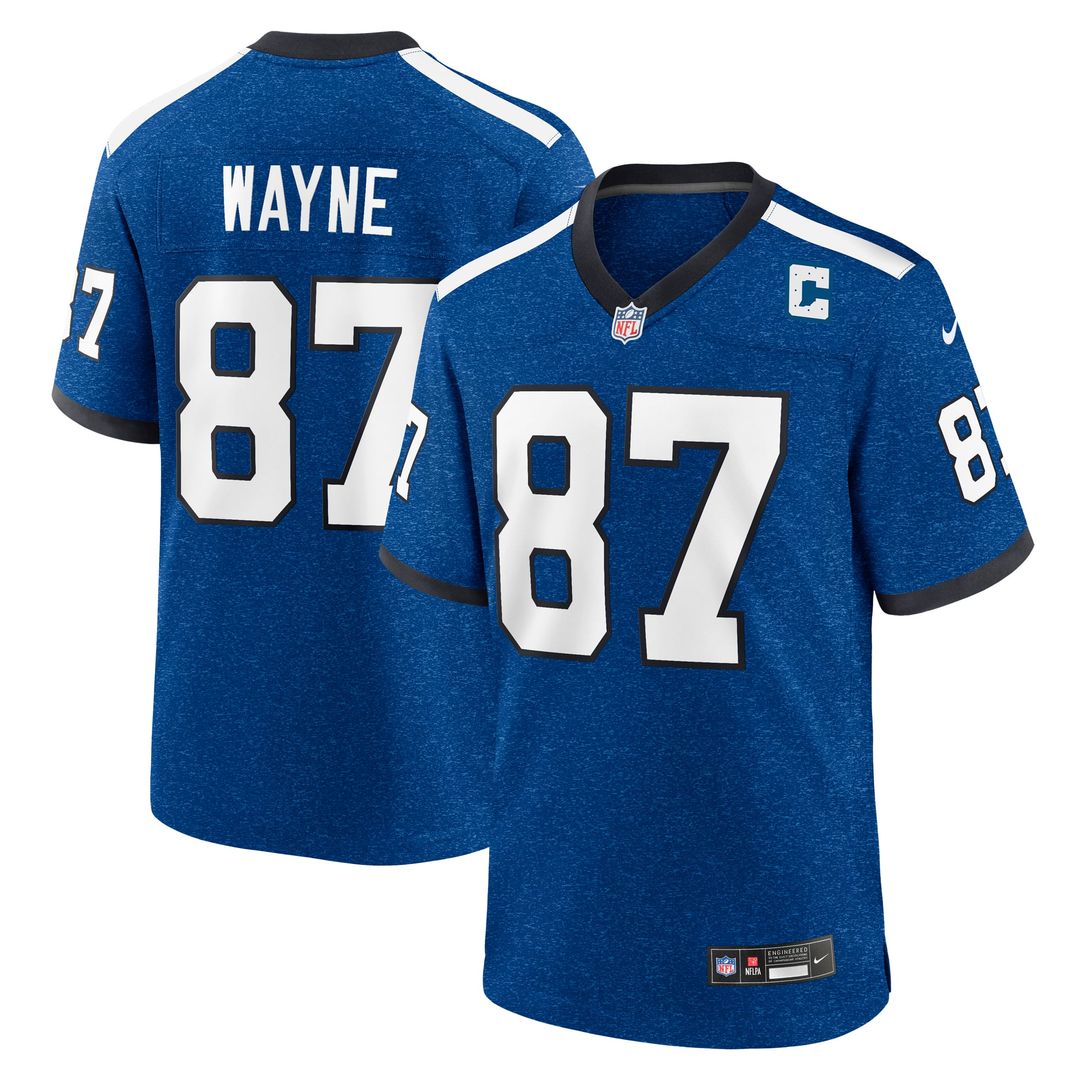 Reggie Wayne Indianapolis Colts Alternate Game Jersey - Blue