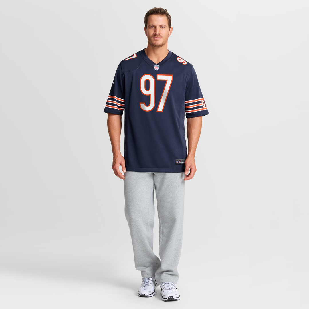 James Lynch Chicago Bears Game Jersey - Navy