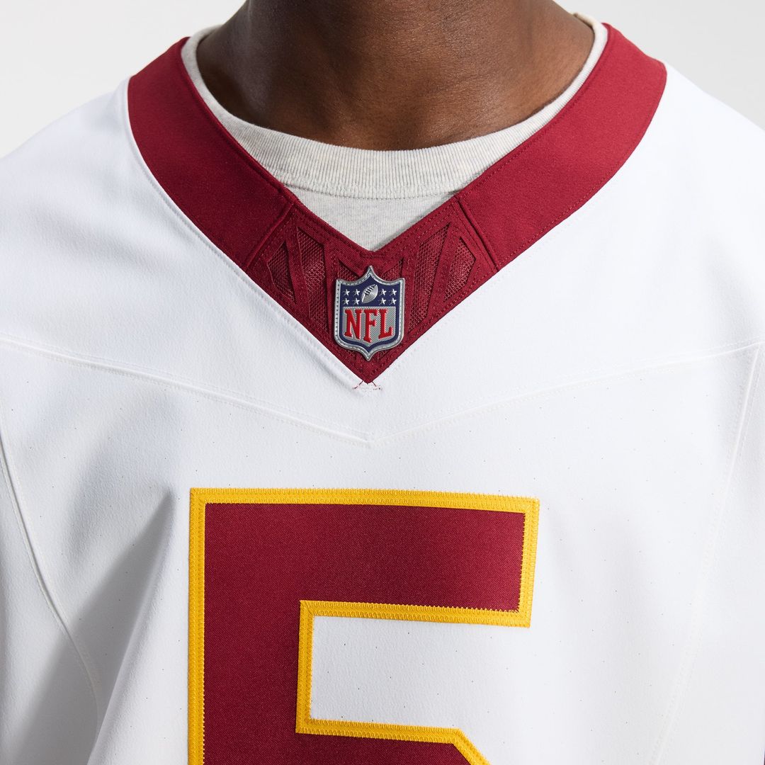 Jayden Daniels Washington Commanders Alternate 2 Super Bowl Era Vapor F.U.S.E. Elite Jersey - White