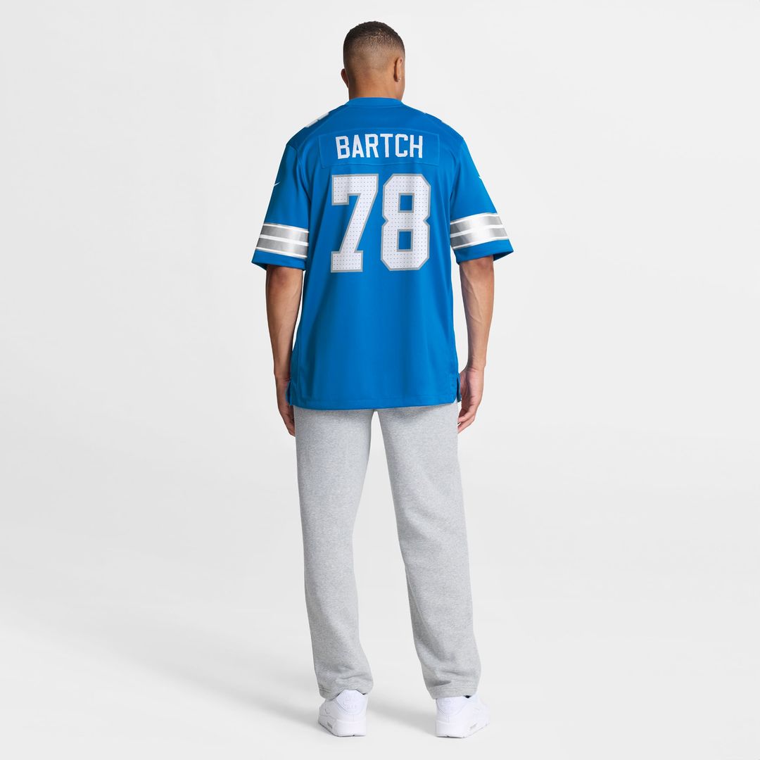 Ben Bartch Detroit Lions Game Jersey - Blue