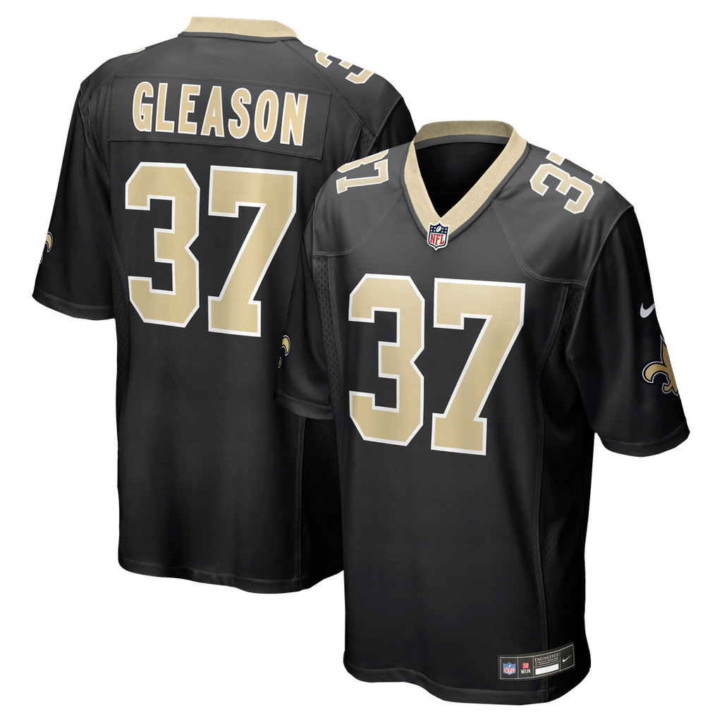 Steve Gleason New Orleans Saints Game Jersey - Black