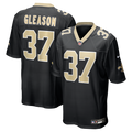 Steve Gleason New Orleans Saints Game Jersey - Black