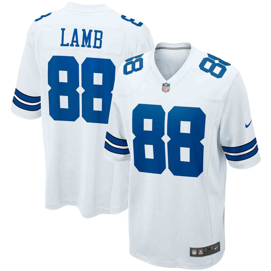 CeeDee Lamb Dallas Cowboys Game Jersey - White