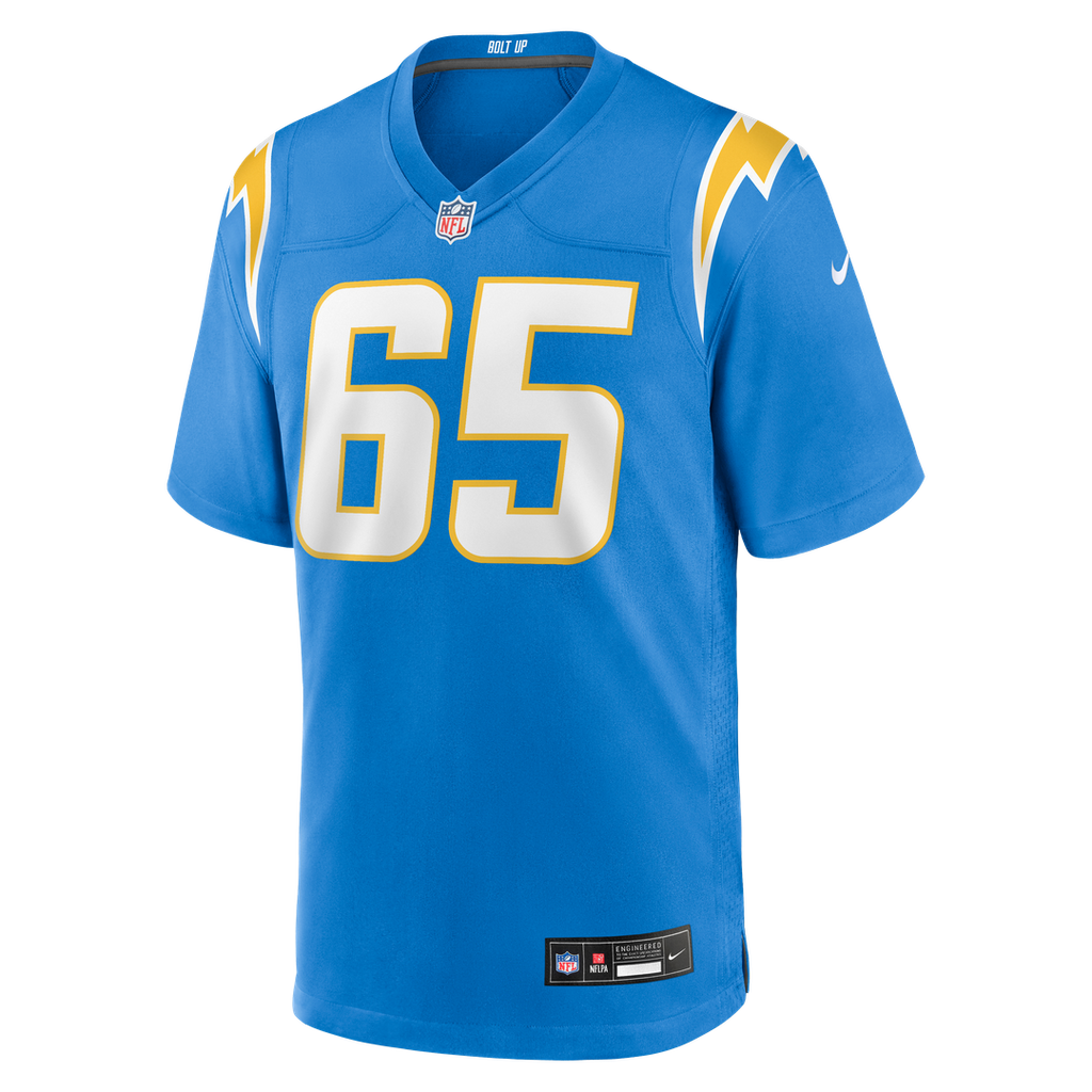 Logan Taylor Los Angeles Chargers Game Jersey - Powder Blue
