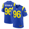 Tim Keenan III Los Angeles Rams Game Jersey - Royal Blue