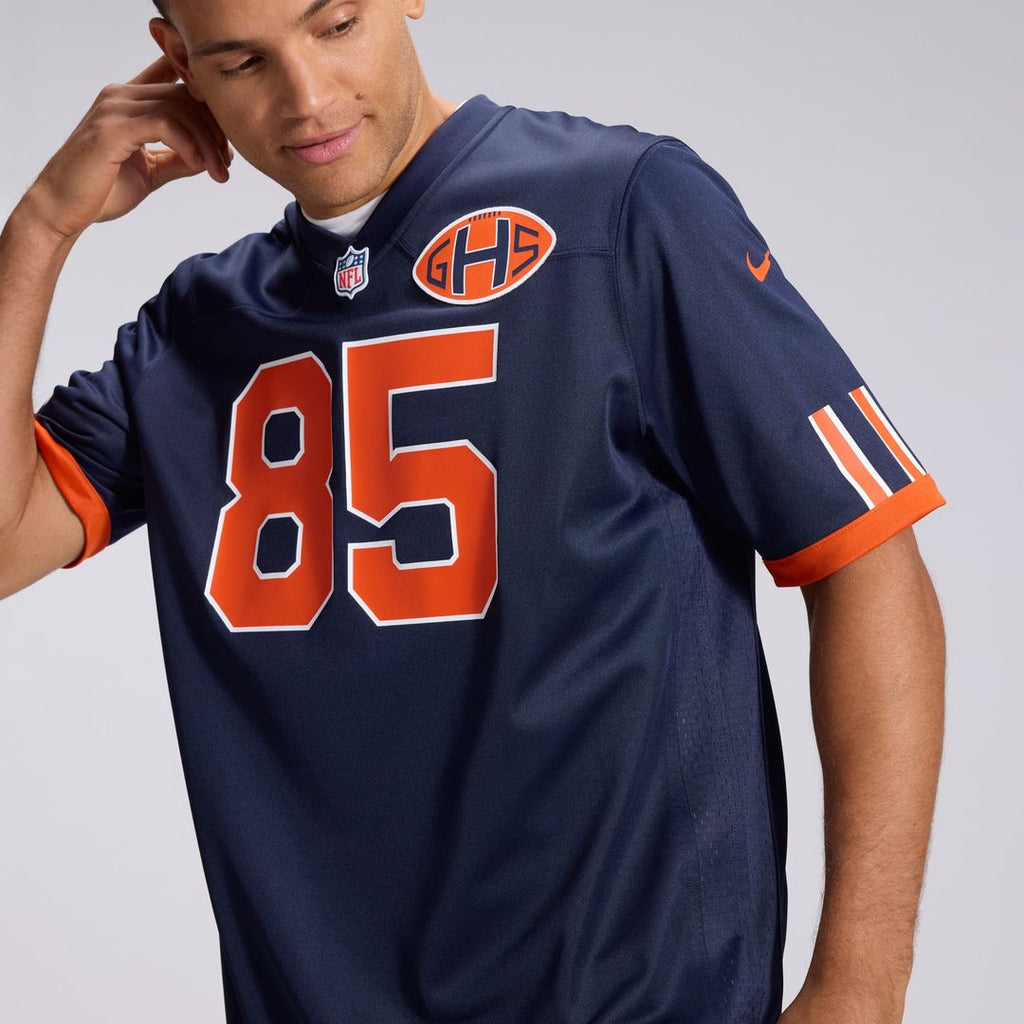 Cole Kmet Chicago Bears 2026 Rivalries Collection Game Jersey - Navy