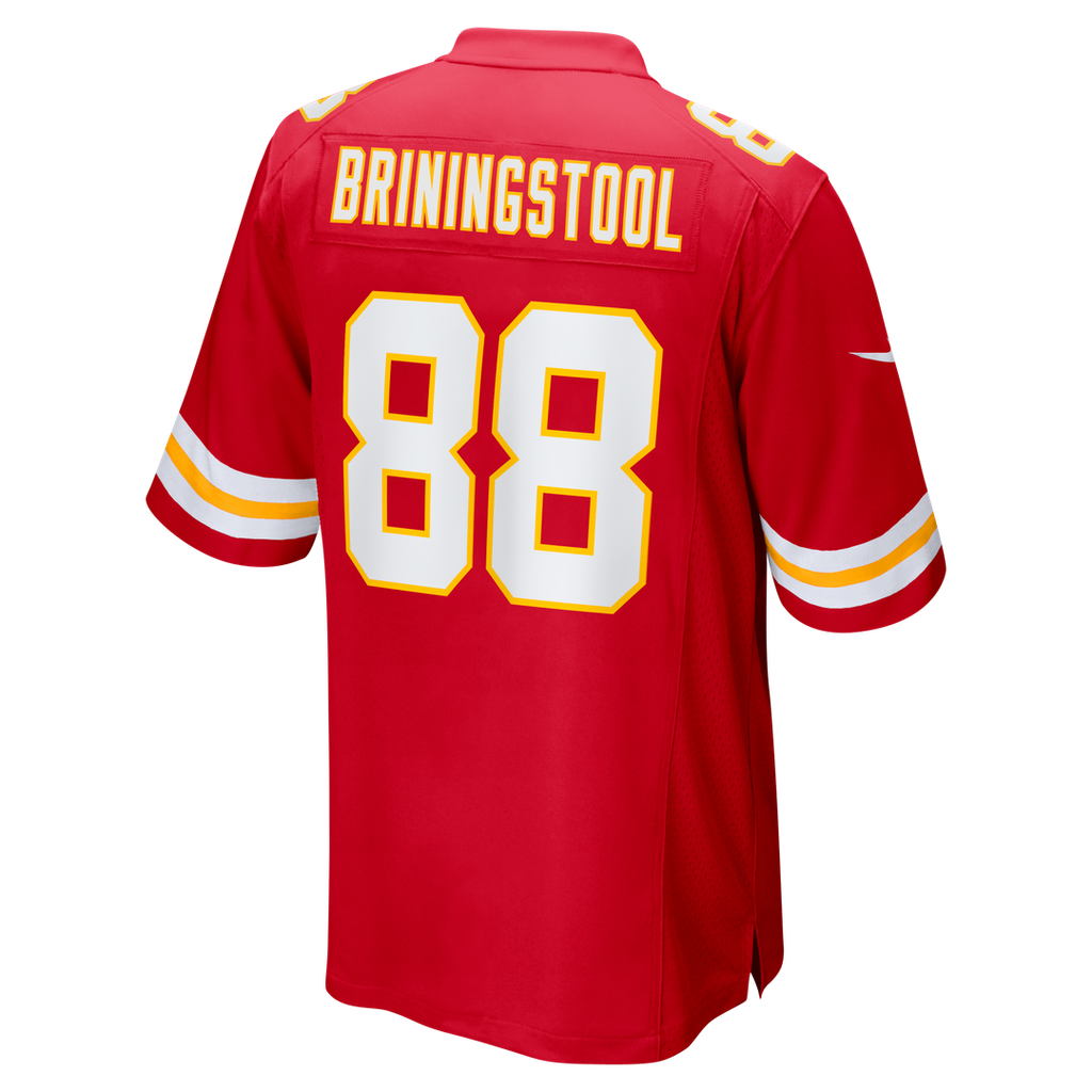 Jake Briningstool Kansas City Chiefs Game Jersey - Red