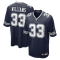 Javonte Williams Dallas Cowboys Game Jersey - Navy
