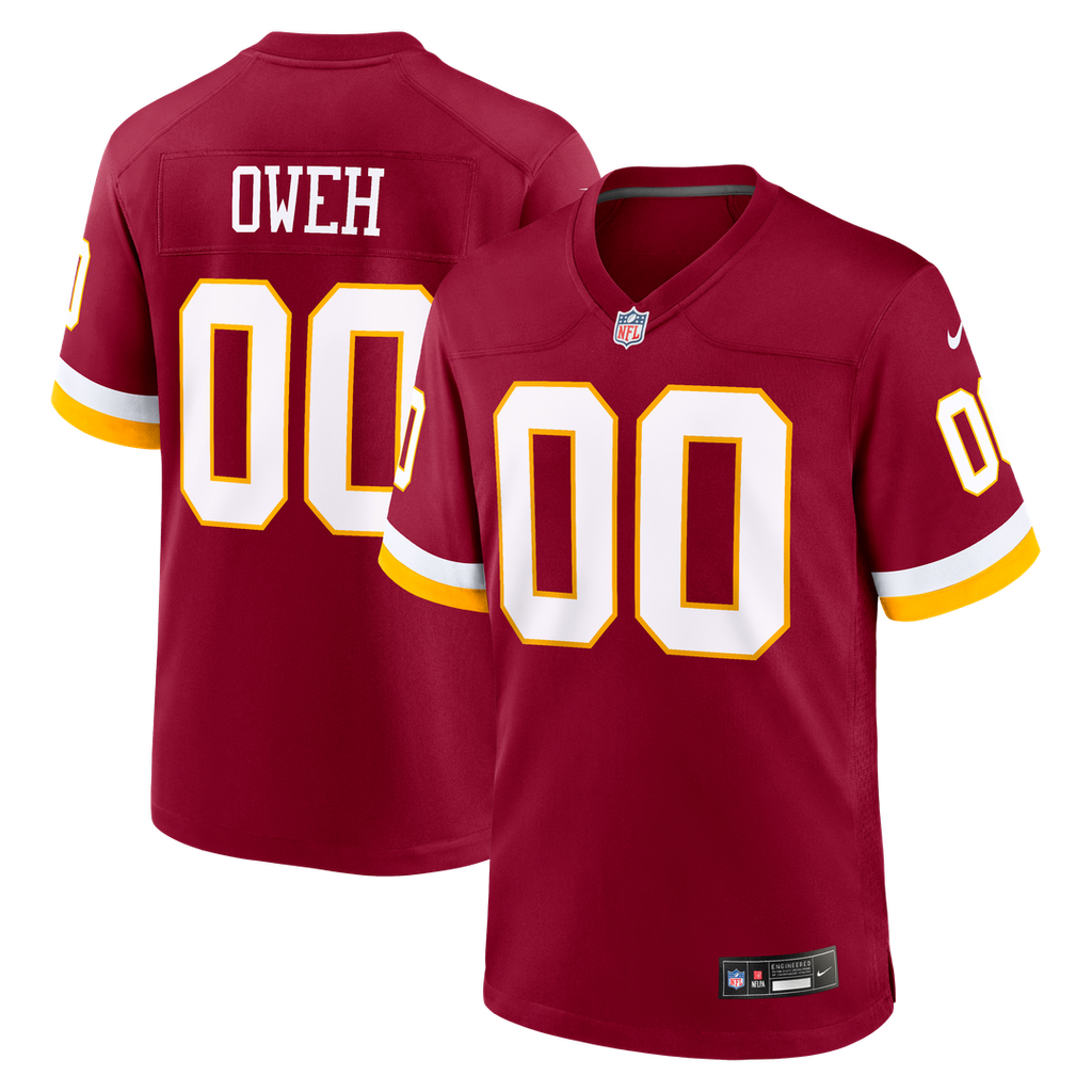 Odafe Oweh Washington Commanders Game Jersey - Burgundy