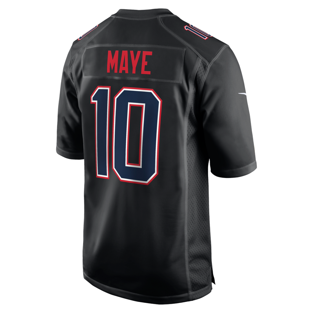 Drake Maye New England Patriots Game Jersey - Tundra White