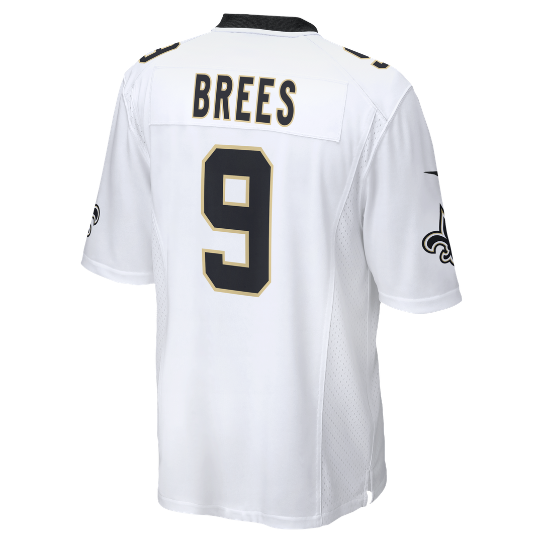 Drew Brees New Orleans Saints Game Jersey - Black