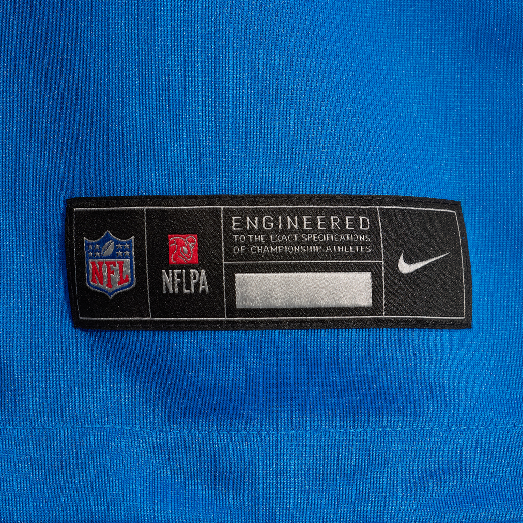 Malik Cunningham Detroit Lions Game Jersey - Blue