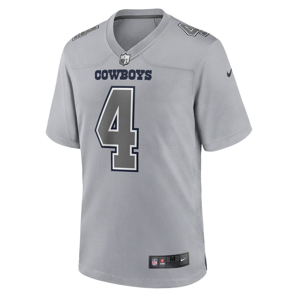 Dak Prescott Dallas Cowboys Atmosphere Fashion Game Jersey - Gray