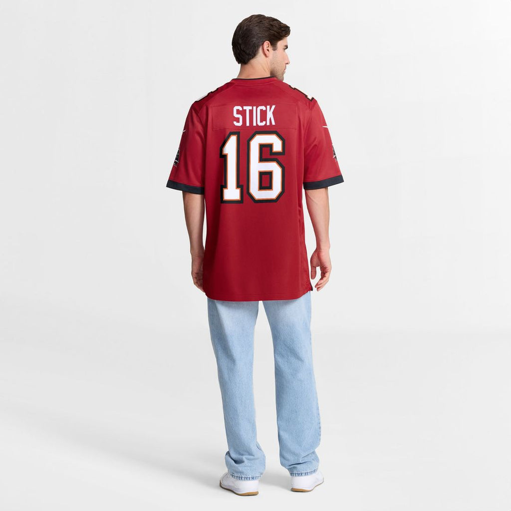 Easton Stick Tampa Bay Buccaneers Game Jersey - Red