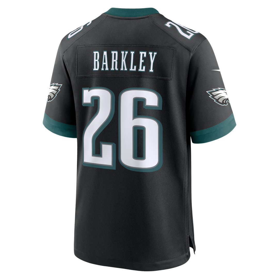 Saquon Barkley Philadelphia Eagles Game Jersey - Midnight Green