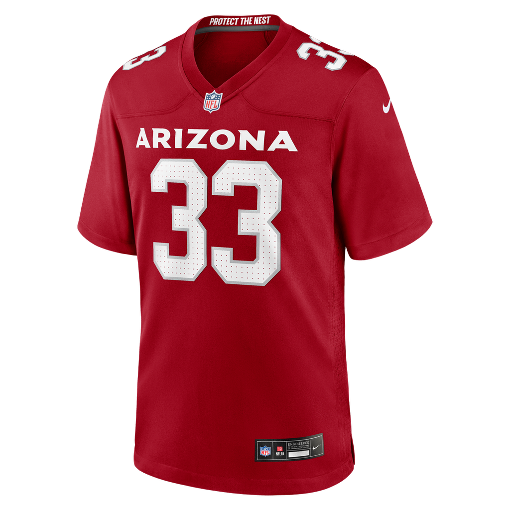 Trey Benson Arizona Cardinals Game Jersey - Cardinal