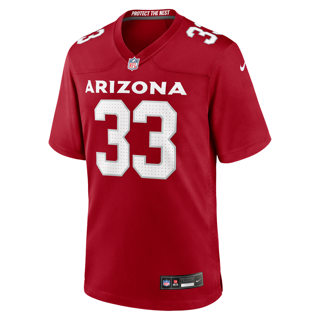 Trey Benson Arizona Cardinals Game Jersey - Cardinal