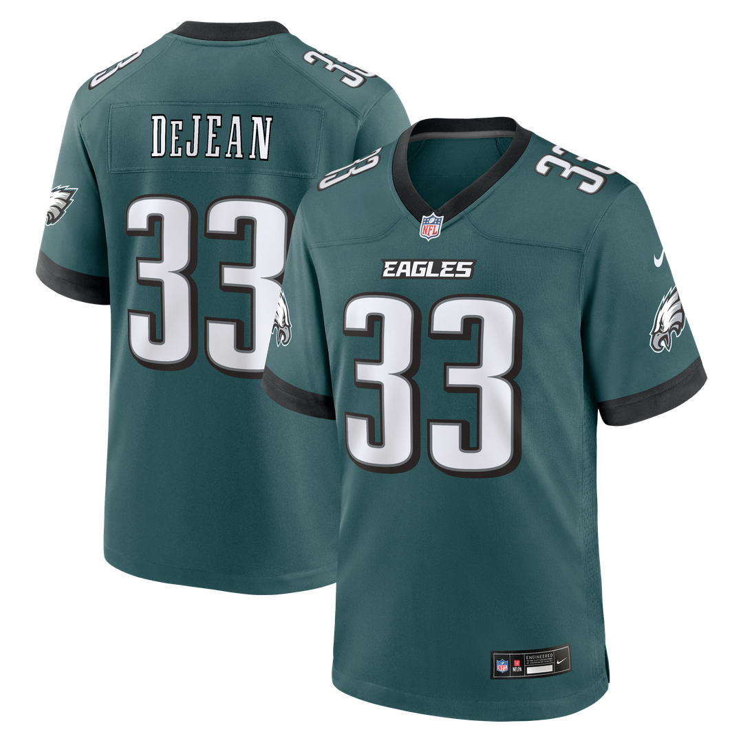 Cooper DeJean Philadelphia Eagles Game Jersey - Midnight Green