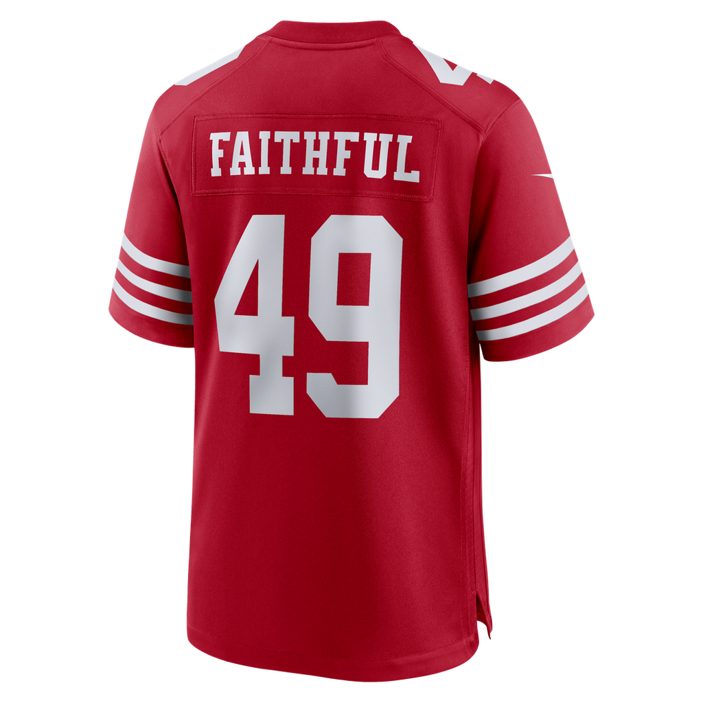 The Faithful San Francisco 49ers 80th Anniversary Game Jersey - White