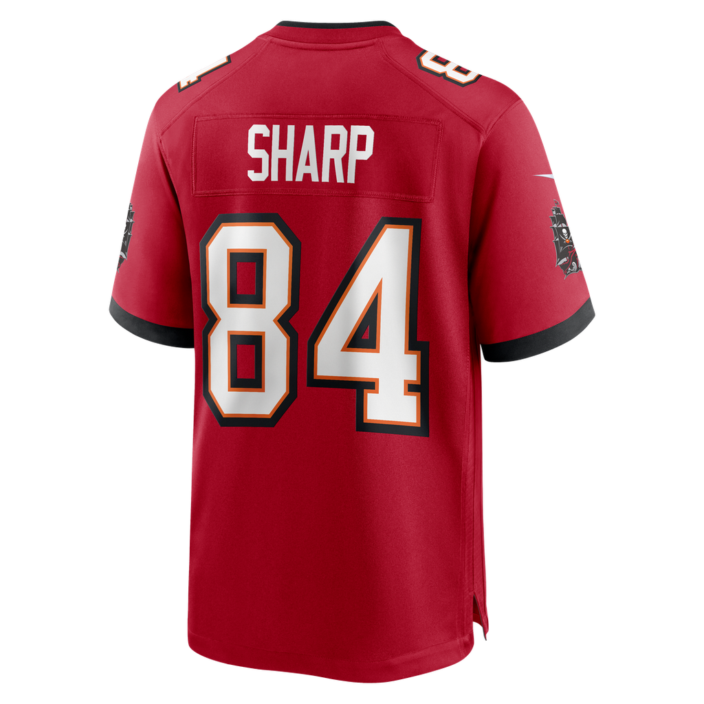 Bauer Sharp Tampa Bay Buccaneers Game Jersey - Red