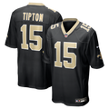Mason Tipton New Orleans Saints Game Jersey - Black