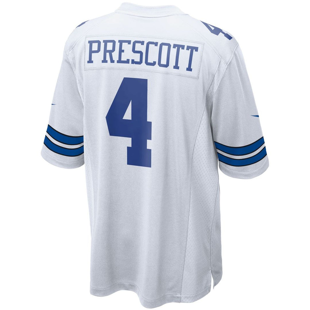 Dak Prescott Dallas Cowboys Game Jersey - White