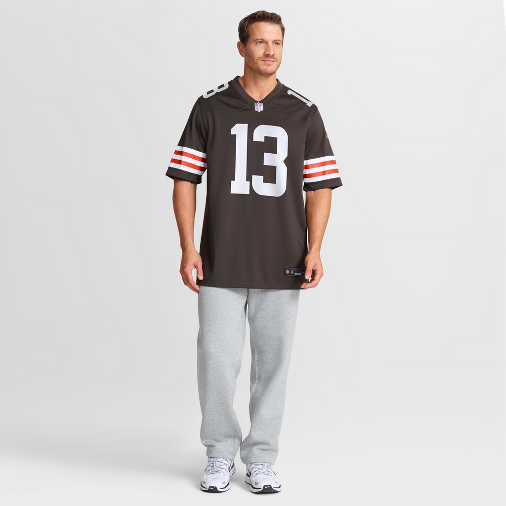 Corey Bojorquez Cleveland Browns Game Jersey - Brown