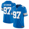 Aidan Hutchinson Detroit Lions Vapor F.U.S.E. Stitched Limited Jersey - Blue