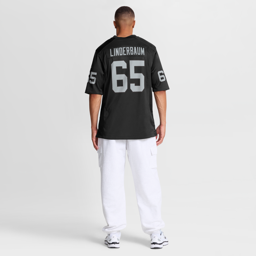 Tyler Linderbaum Las Vegas Raiders Game Jersey - Black