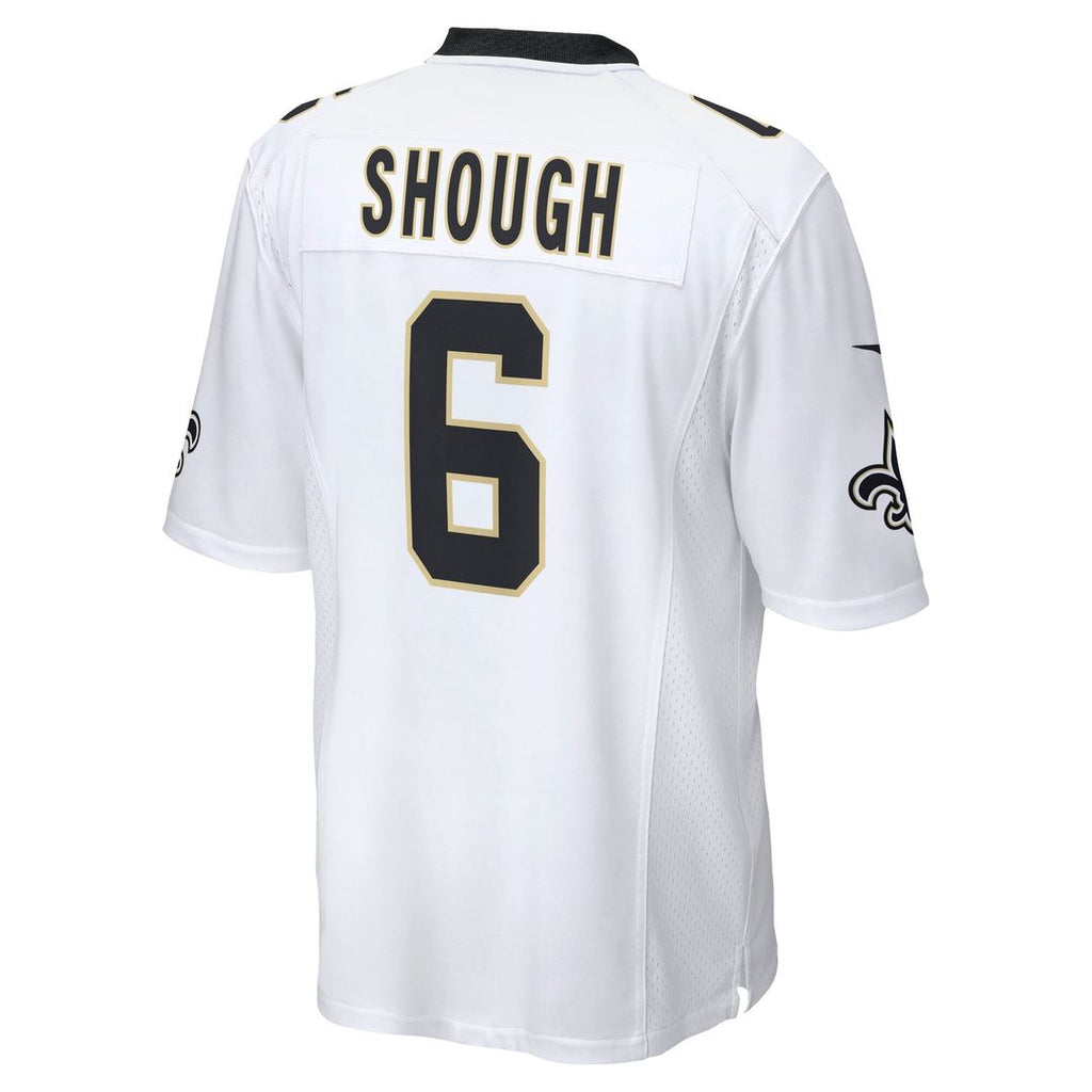 Tyler Shough New Orleans Saints Game Jersey - White