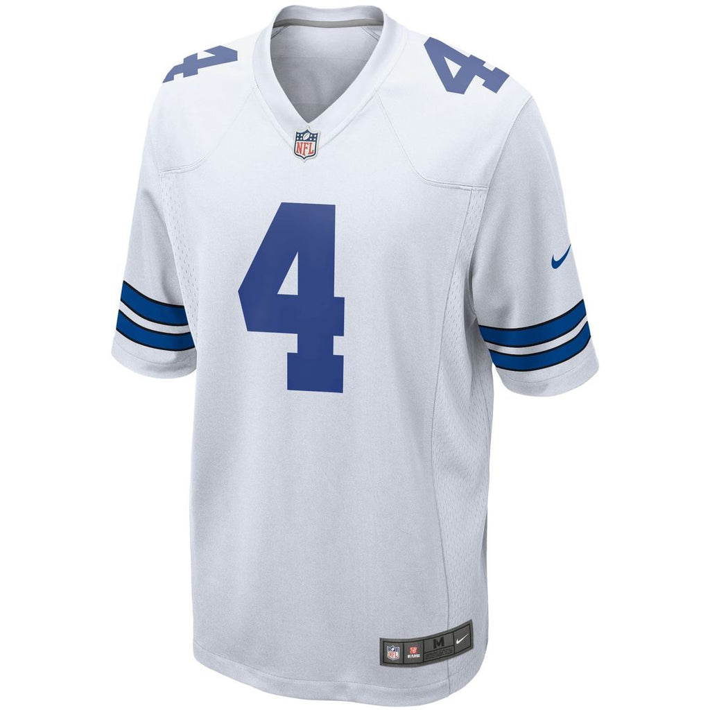Dak Prescott Dallas Cowboys Game Jersey - White