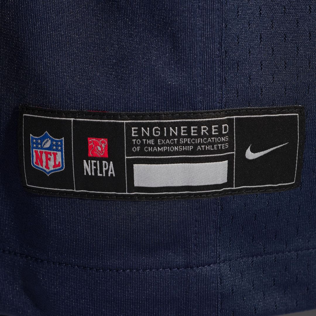 Nick McCloud Chicago Bears Game Jersey - Navy