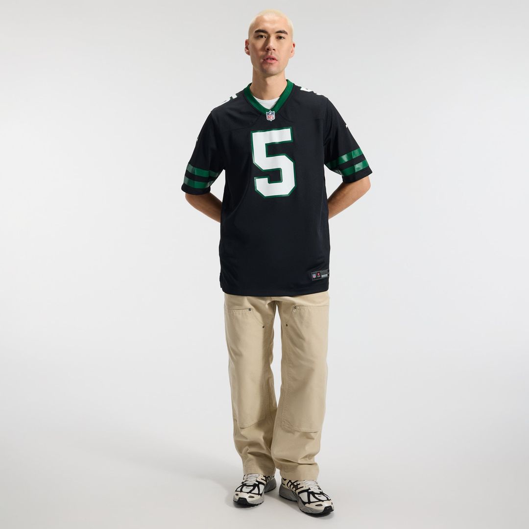 Garrett Wilson New York Jets Game Jersey - Legacy White