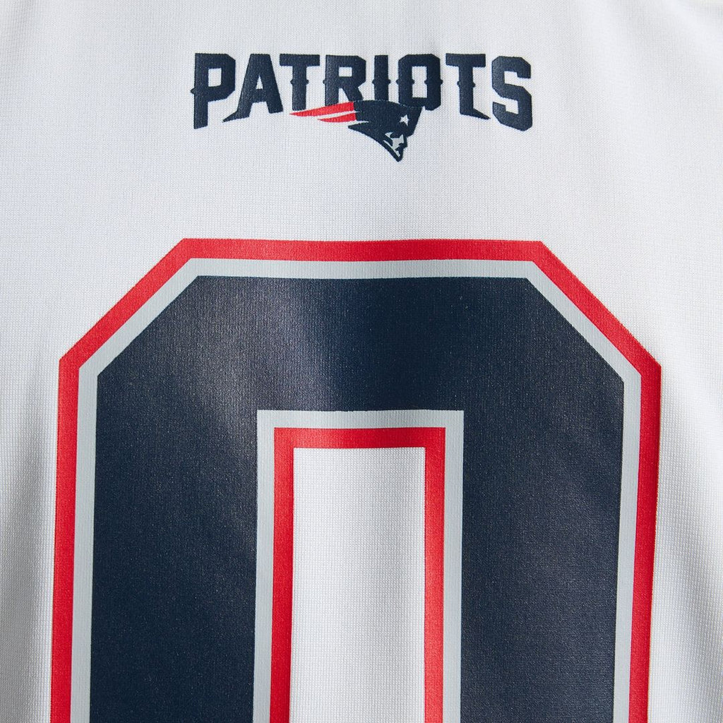 Christian Gonzalez New England Patriots Game Jersey - White