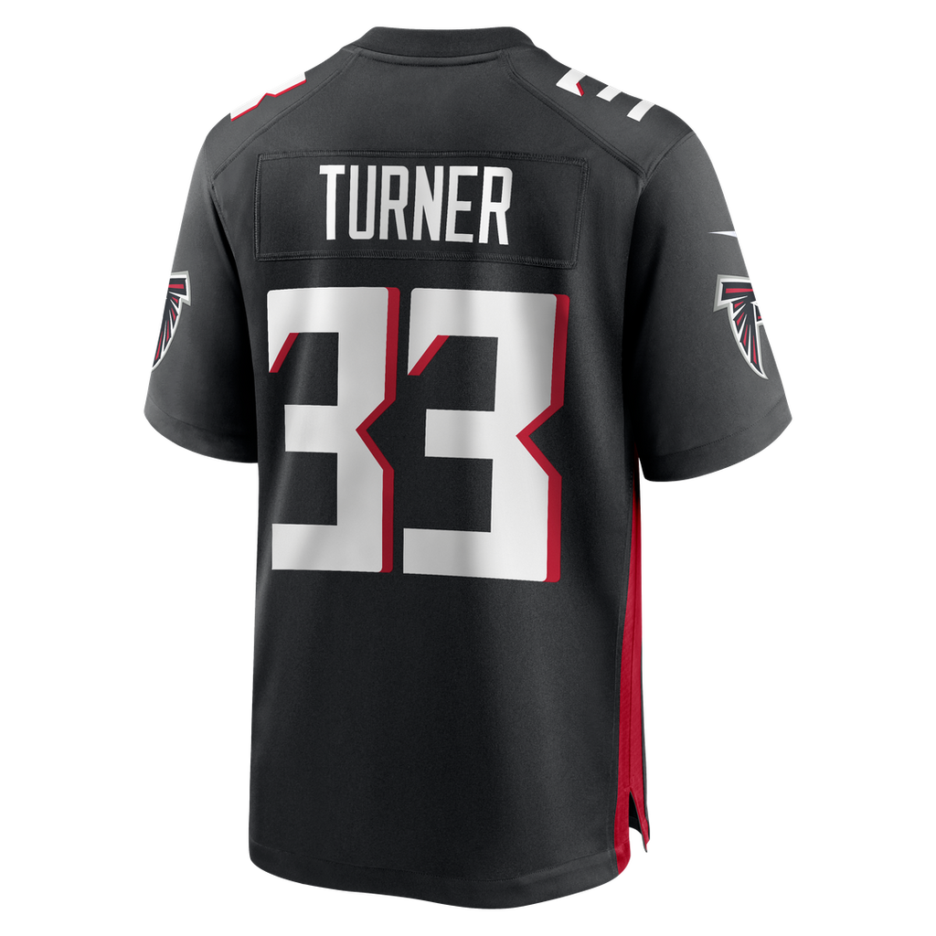 Michael Turner Atlanta Falcons Game Jersey - Black