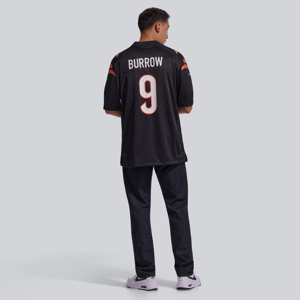 Joe Burrow Cincinnati Bengals Game Jersey - Black