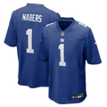 Malik Nabers New York Giants Game Jersey - Royal Blue