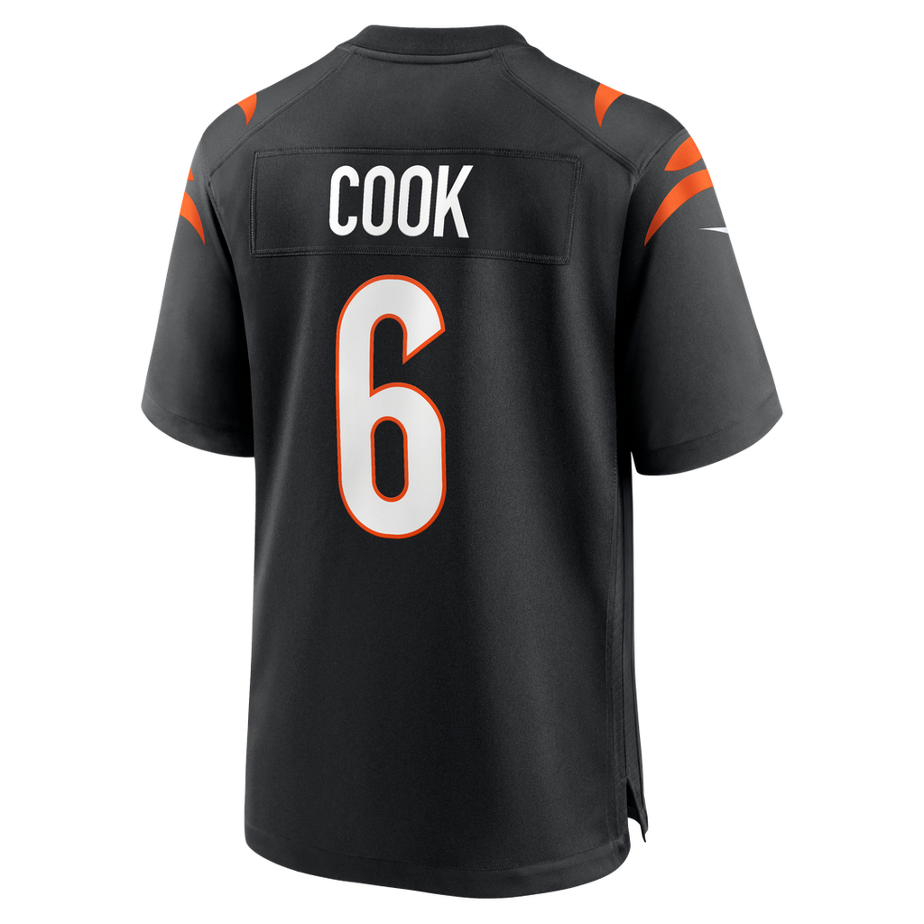Bryan Cook Cincinnati Bengals Game Jersey - Black