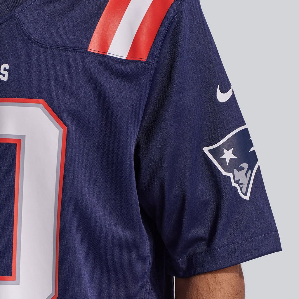 Drake Maye New England Patriots Game Jersey - White
