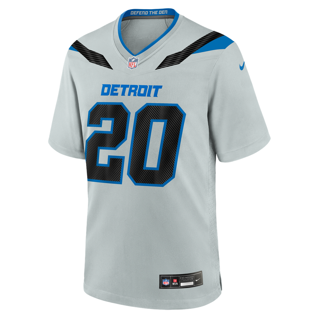 Barry Sanders Detroit Lions 2026 Rivalries Collection Game Jersey - Silver